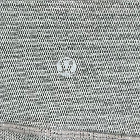Lululemon Wunder Under Cropped Leggings Women's Sz 8 Gray Stretch Workouts - Picture 3 of 4